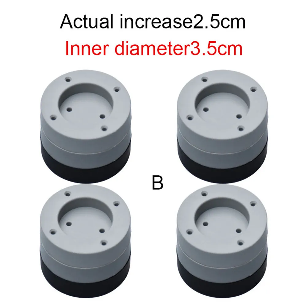 

Newly Washer Dryer Anti-vibration Pads Fridge Washer Leveling Feet Washer and Dryer Pedestals HG996