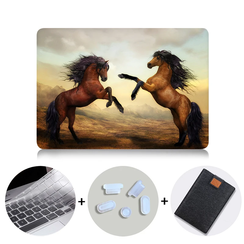 MB01 Чехол MTT Funda для Macbook Air Pro retina 11 12 13 15 дюймов с сенсорной панелью, сумка для ноутбука, чехол для mac book Pro 13,3 15,4'' - Цвет: MB01