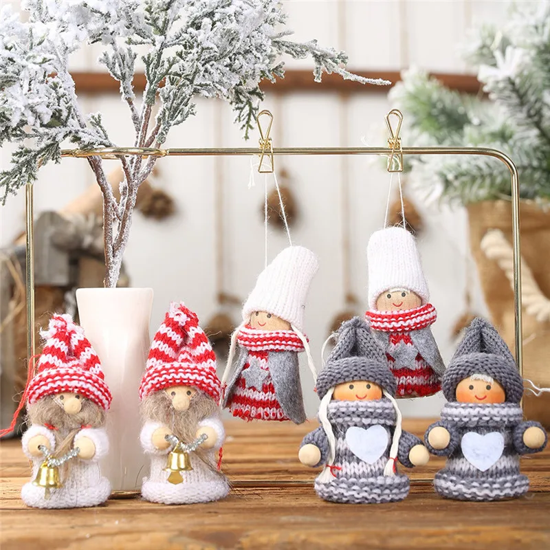 Новинка 2020 Рождественские куклы лесная кукла-подвеска подвесная мини-вешалка