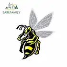 EARLFAMILY 13 см x 10 см для Hornet, забавная фотография, тонкая наклейка для кузова автомобиля, холодильника, ноутбука, декор Campervan