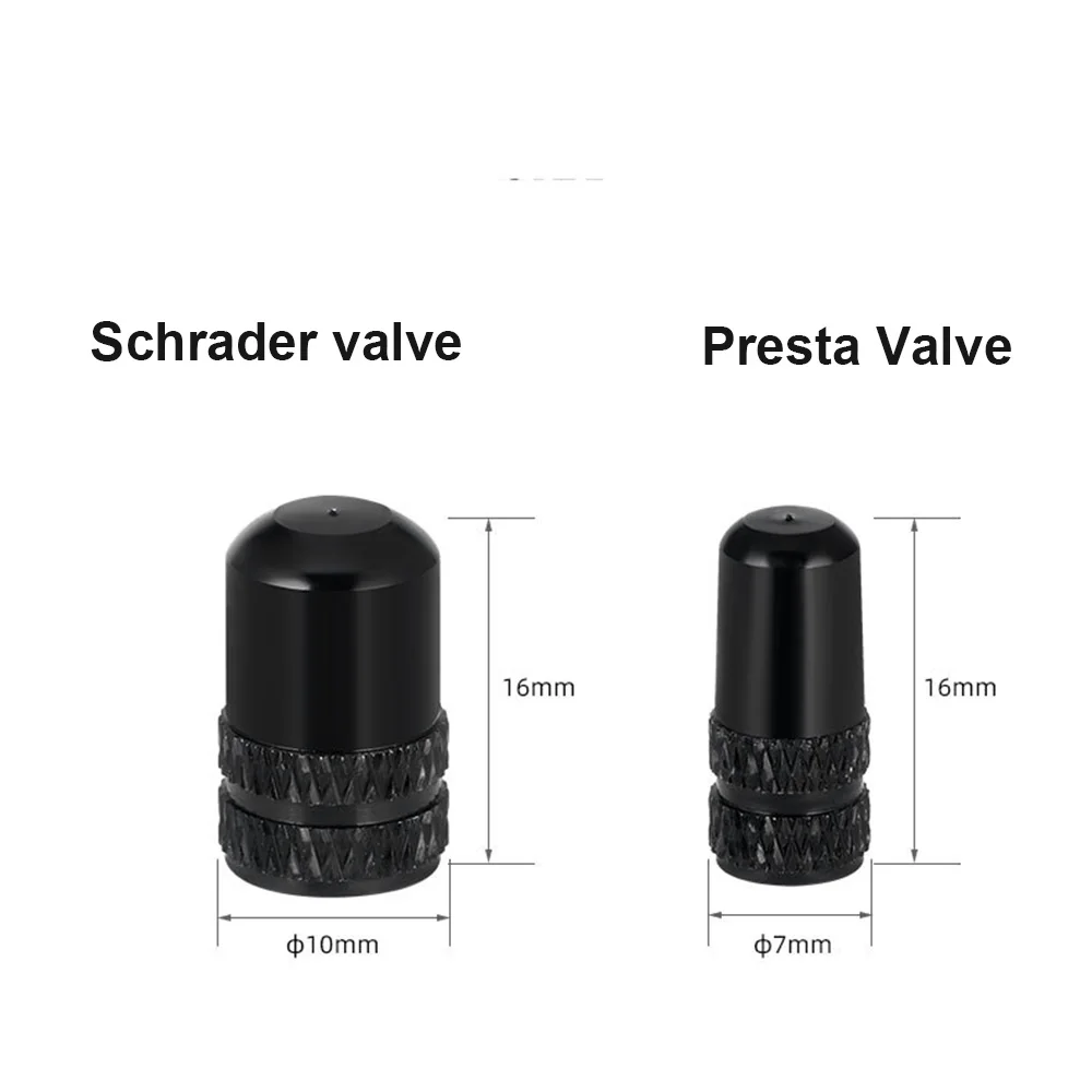 

4pcs MTB Mountain Bike Aluminium Alloy Dustproof Bicycle Valve Cap Tyre Air Caps Valves Cover Cycling Accessories