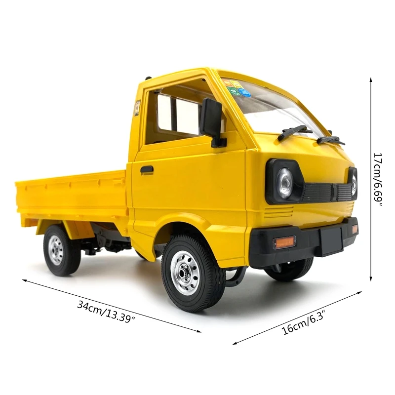 

2.4G Wireless Controller 1:10 Scale D12Y Pickup Truck 4WD Rear Straight Bridge Drive RC Rock Crawler Drift Car Kids Gift