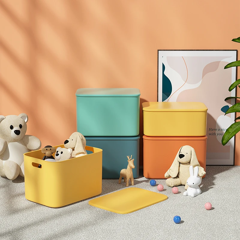 Waterproof Storage Boxes Toys Snack Clothes Socks Sundries Organizers Home Bedroom Closet Cosmetics Laundry Large Basket | Дом и сад