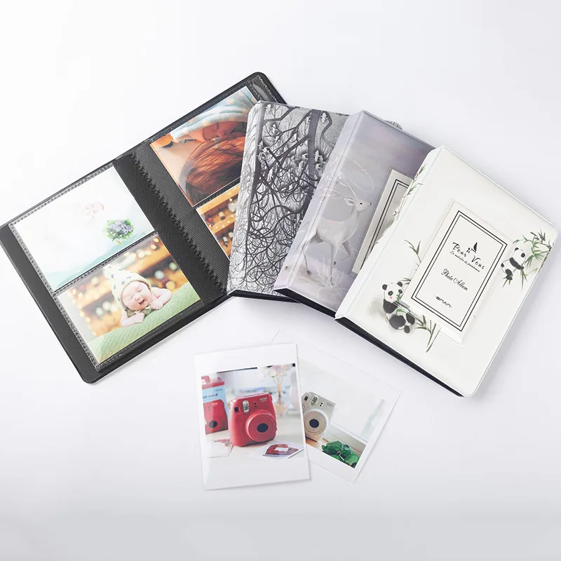 Kpop 64 кармана 3 дюймовый фотоальбом для Fujifilm Instax Mini Film Paper 9 8 7s 90 70 25