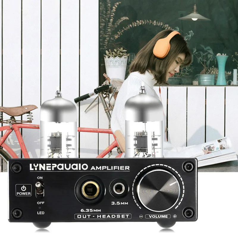 Мини-ламповый усилитель для наушников с низким уровнем заземления HI-FI Встроенный