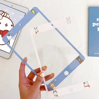 cute tempered glass for ipad 2017 2018 9 7 air 1 2 3 4 screen protector mini 3 4 5 protective film for ipad pro 10 5 10 2 10 9
