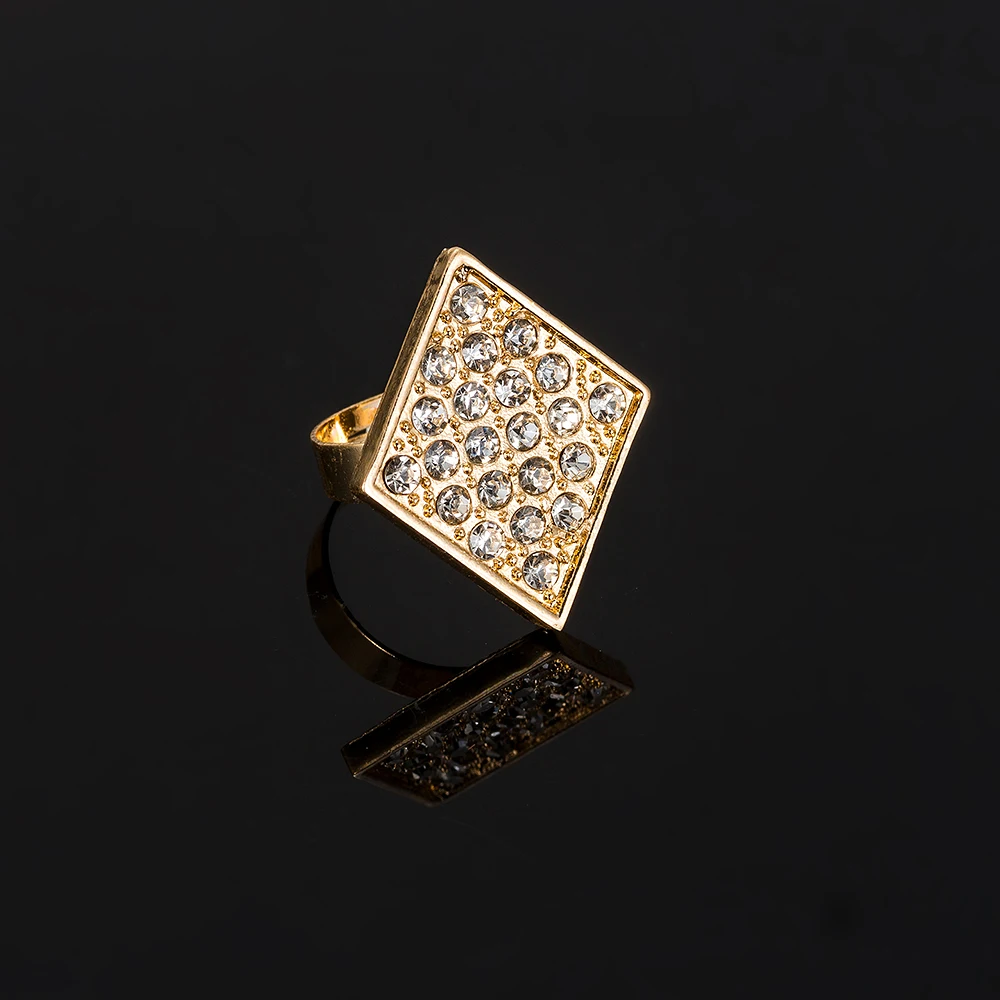 

Classic Big Necklace Crystal Pendant Nigeria Jewelry Sets for Women Wedding Jewelry Set Bride Necklace Earrings Ring Bracelet