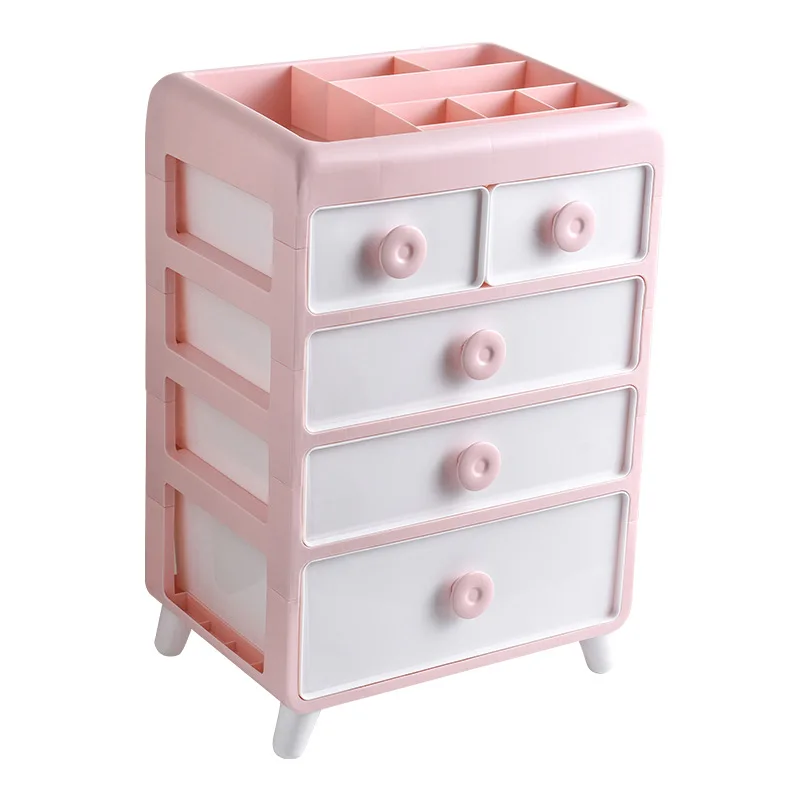 

Household large multifunctional drawer type panties socks underwear separate storage box finishing cabinet