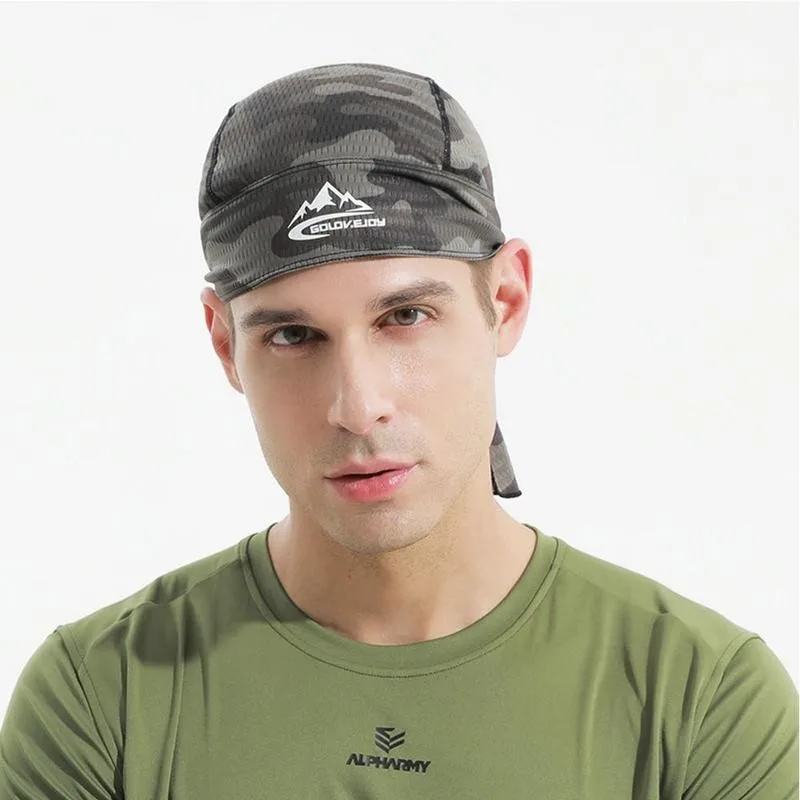 

1pcs Toe Cap Quick Dry Cycling Cap Head Scarf Summer Men Running Riding Bandana Headscarf Pirate Hat Hood Headband