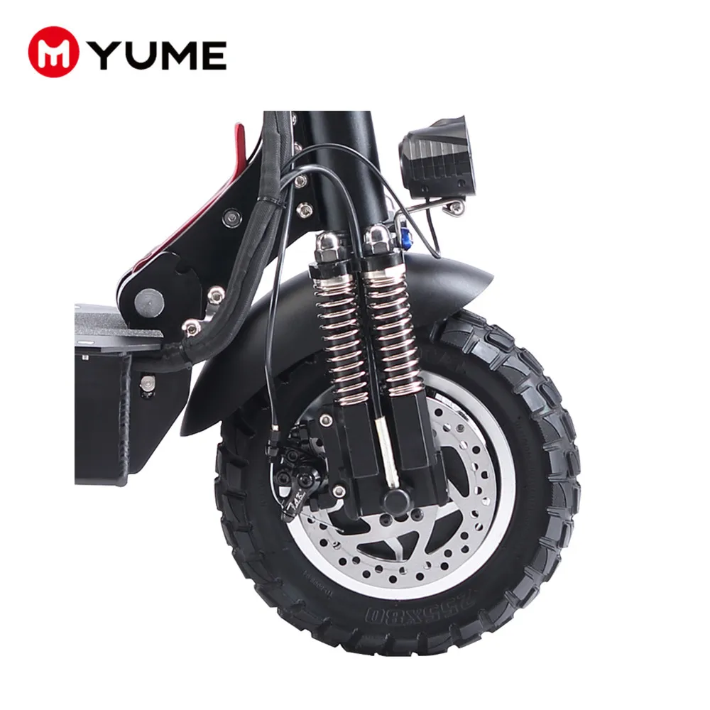 YUME D5 52 в 2400 Вт до 40 км и миль час внедорожные шины е скутер способный преодолевать