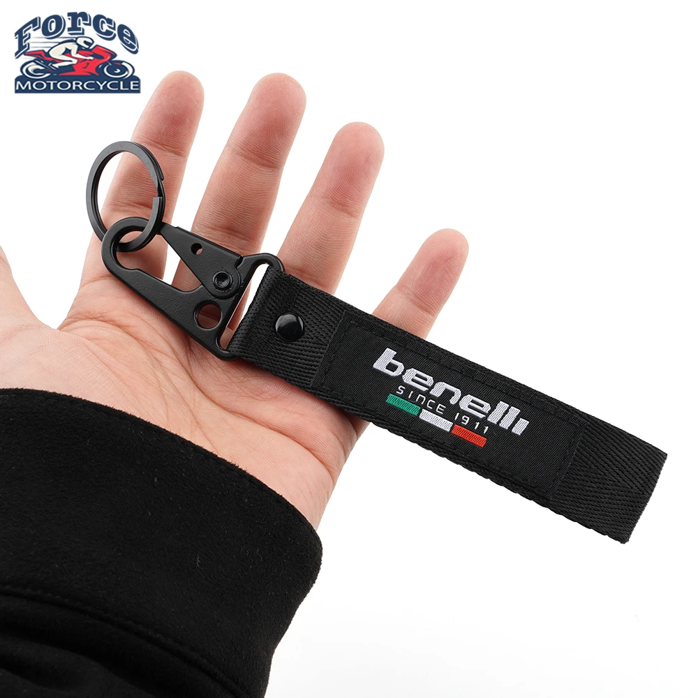 Аксессуары для мотоциклов брелок ключей с вышивкой Benelli TRK502 Leoncino 500 200 BJ250 BJ500 TNT 125