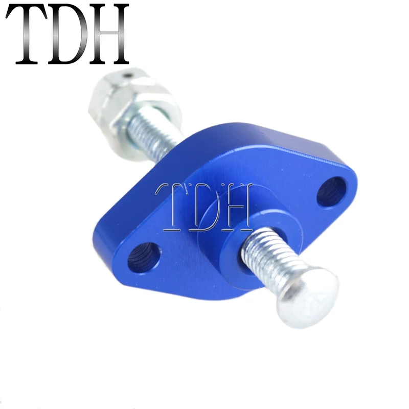 Мотоциклетный синий натяжитель цепи ручной регулятор для Suzuki GSXR GSX XV 400 600 650 750 LT250