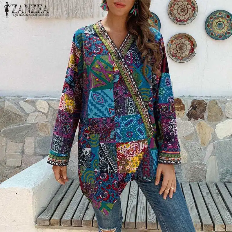 Женский жакет с цветочным принтом длинным рукавом | Женская одежда