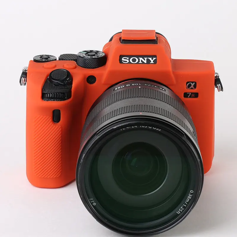 Силиконовая кожа брони чехол корпус протектор для sony A6300/A6400 A7R III/A7M3 A7RM3/A9 ILCE-9/A7R IV A7RM4/A7 II A7M2