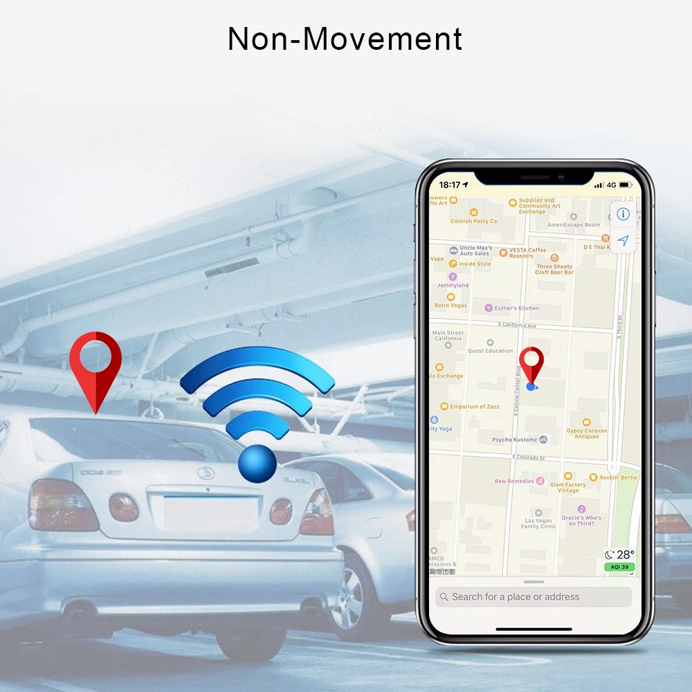 GPS-трекер Prazata автомобильный водонепроницаемый 4G SOS | Автомобили и мотоциклы