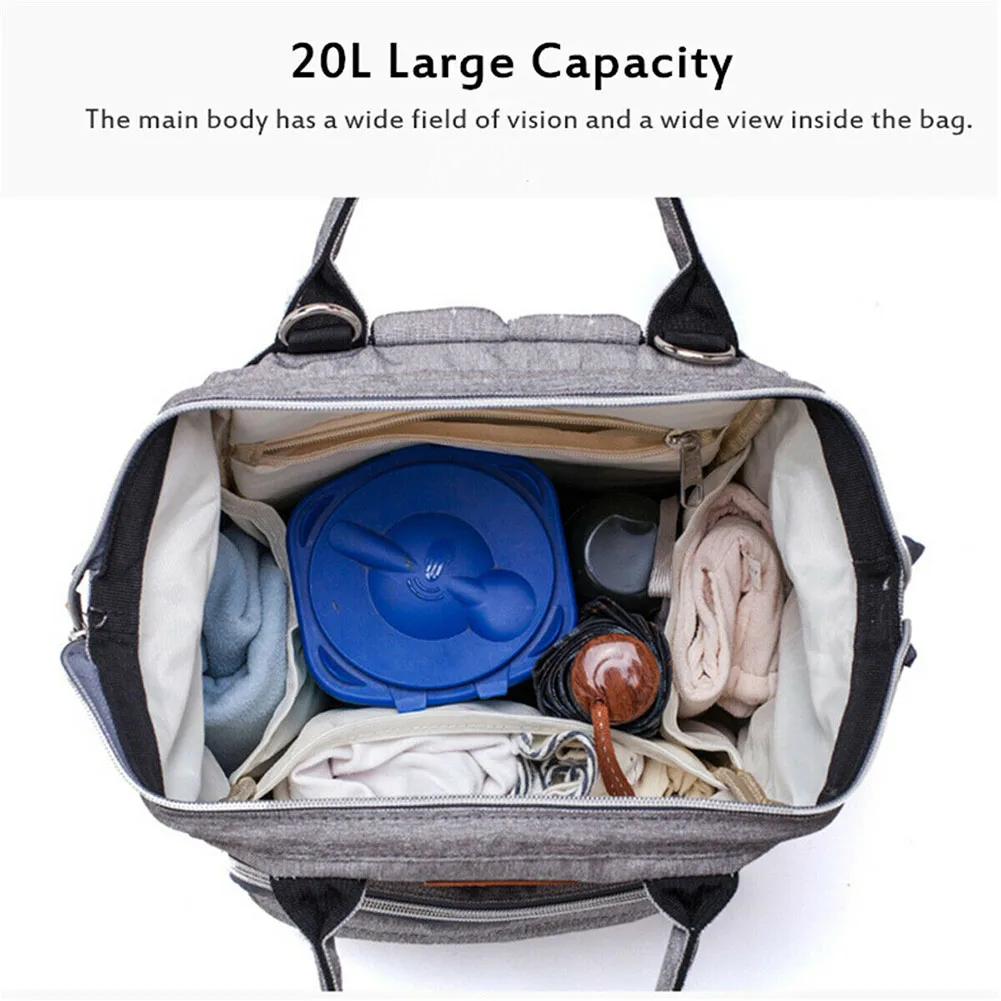 Женский рюкзак для подгузников беременных большая вместительность дорожная