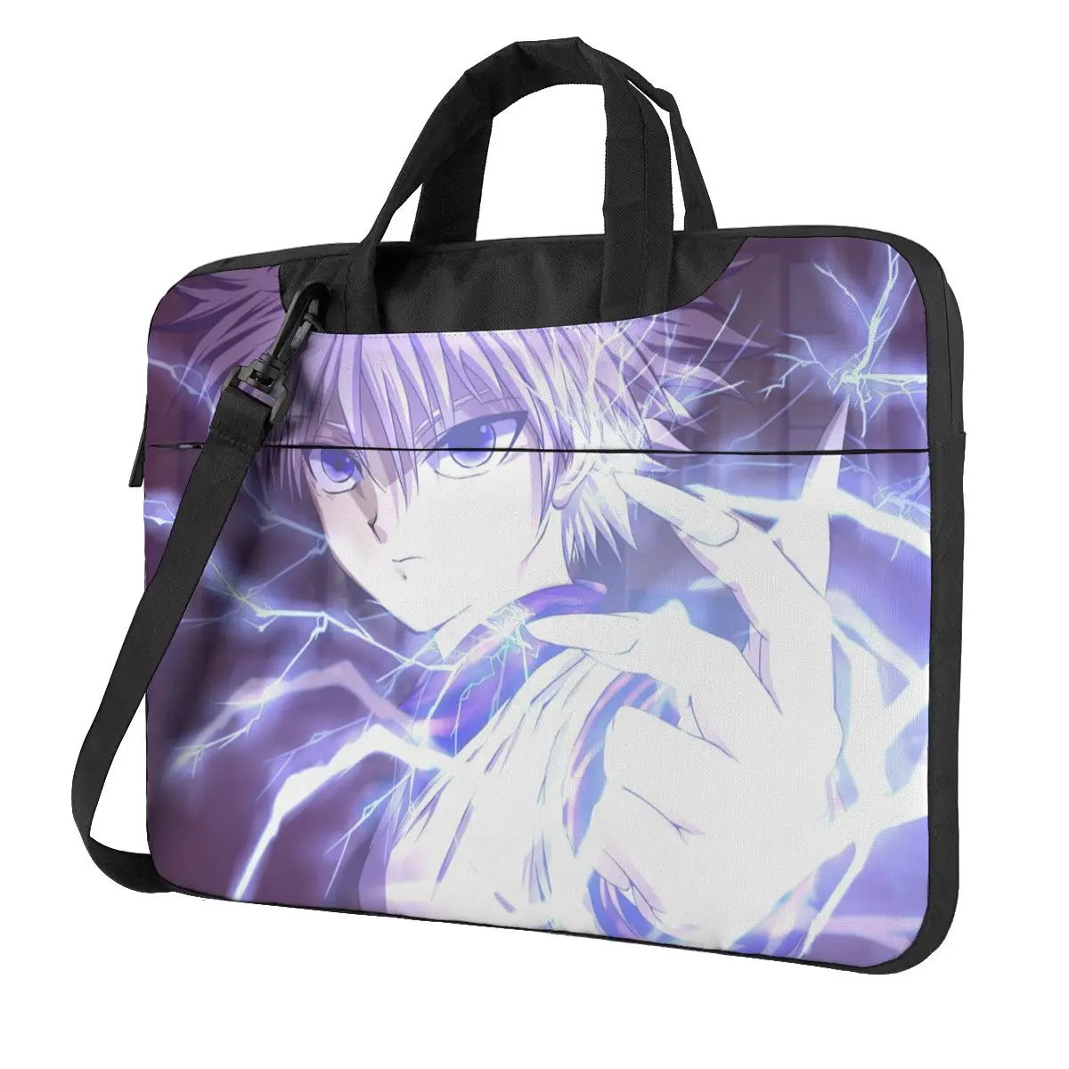 Anime - Hunter X Hunter Laptop Bag Case Protective Vintage Computer Bag Bicycle Crossbody Laptop Pouch