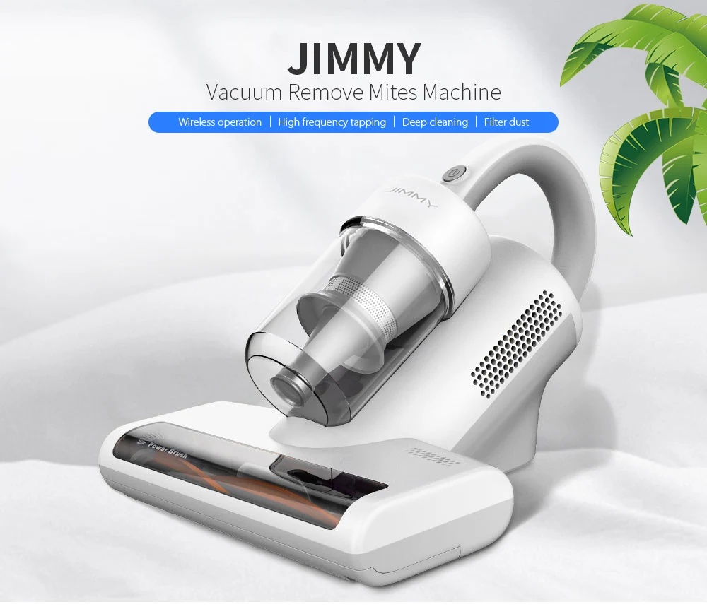 

Xiaomi JIMMY JV31 Wireless Handheld Dust Mite Ultraviolet Filter Vacuum Cleaner High Frequency Vacuum Mites Removal Machine