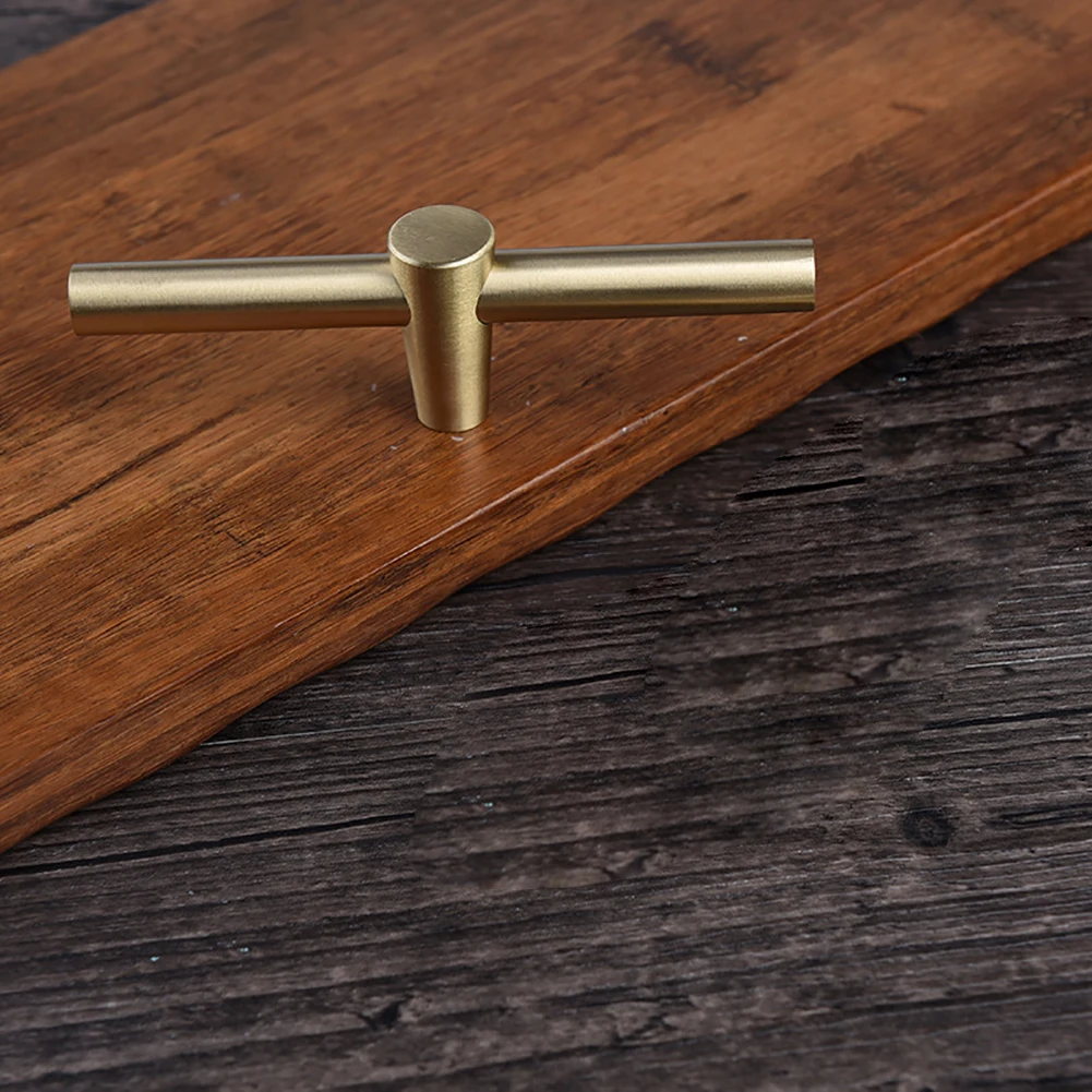 Новая одноцветная ручка для шкафа дверная не ржавеет чистая медь кухонного шкаф