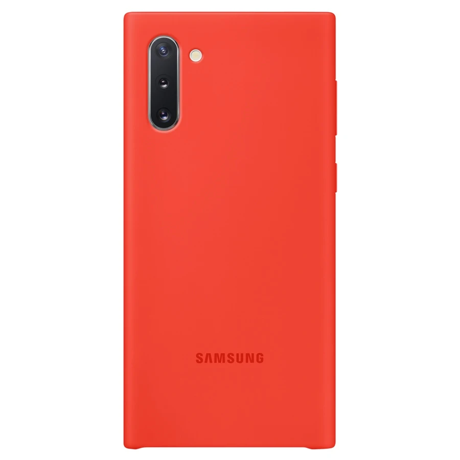 note10 case original samsung galaxy note 10 plus silky silicone cover high quality soft touch back protective galaxy note 10 free global shipping