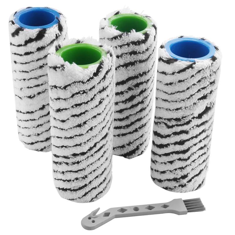 

4 шт., технические щетки для Karcher FC7 FC7 Premium FC5 FC5 Premium FC3, беспроводные детали для напольного очистителя, номер 2,055-021,0