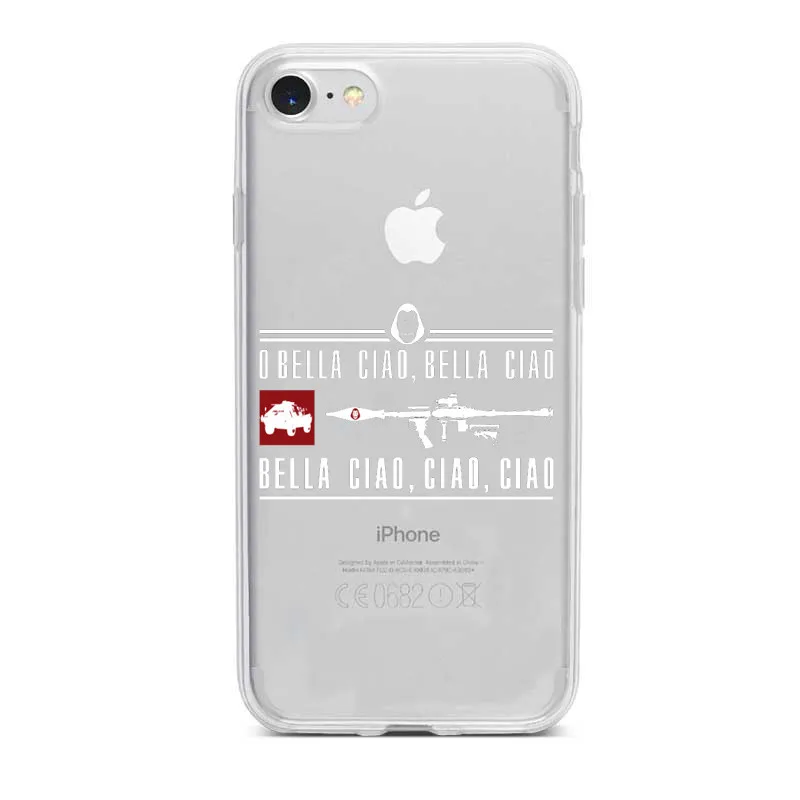 Чехлы для телефонов с испанским ТВ бумажный чехол iPhone X чехлы 5 5S SE 6 6S 7 8 Plus крутая