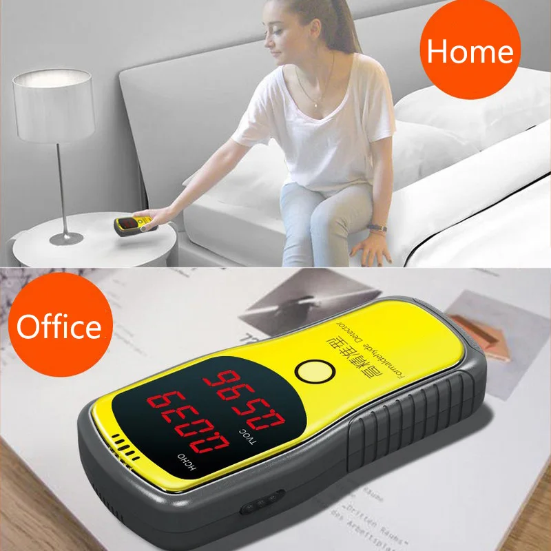 Портативный цифровой детектор формальдегида бытовой HCHO бензола монитор