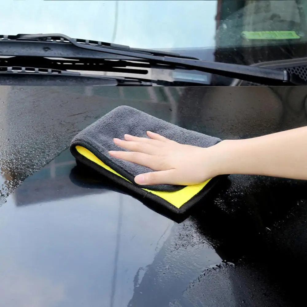 

Car Care Polishing Wash Towels Super Absorbent Plush Microfiber Washing Cleaning Drying Towel For Auto Car Cleaning Cloth , CSV