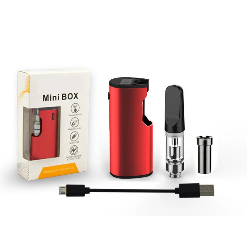 Мини-бокс вейп-набор мод атомайзер для КБД кальяна 650 мАч электронная сигарета