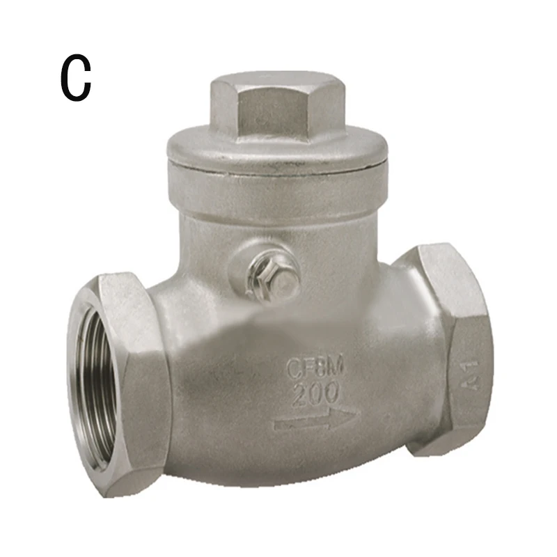 Линейный пружинный обратный клапан Женский невозвратный односторонний 2 шт.