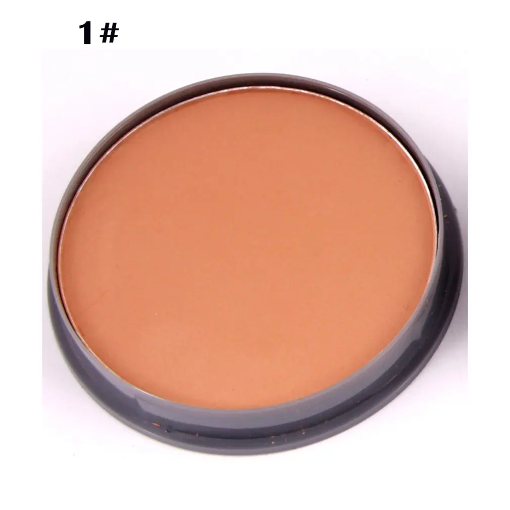 Модный макияж для лица стойкий глубокий цвет пудра мягкий дышащий минеральный