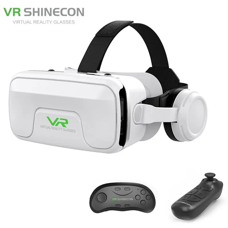 3D очки виртуальной реальности VR SHINECON G04EA стандартные игровые стереонаушники и