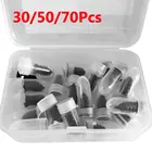 Резиновые гвозди в упаковке, набор для ремонта вакуумных шин для мотоцикла, автомобиля, скутера, набор инструментов для ремонта бескамерных шин, пленка для шин, гвозди