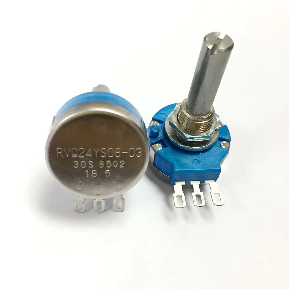 

1pcs RVQ24YS08-03 30S B502 5k OHM 45 degrees Long Life Position Sensor Potentiometer, for Mobility Scooter