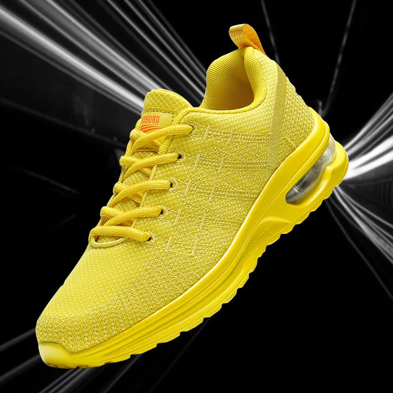 Кроссовки на плоской подошве дышащие с воздушной подушкой для бега лоферы