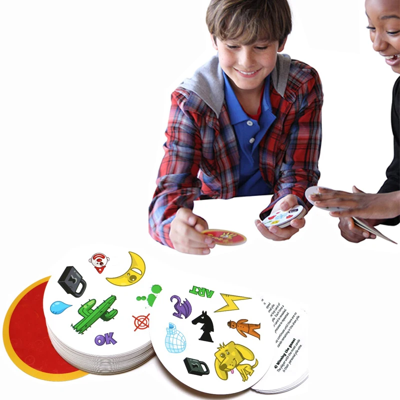 

New Board Games Spot Leisure Party Table Game Card English Version Education Toys For Kids Family Activities Party Playing Goods