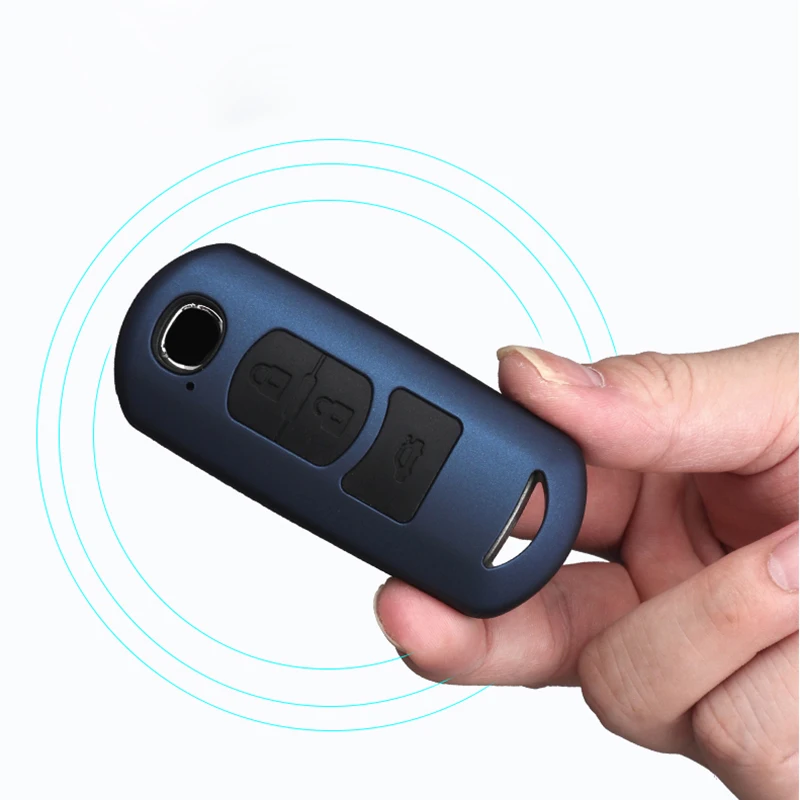 2020 чехол для ключа из АБС-углеродного волокна и силикагеля автомобиля Mazda 3/6 Axela