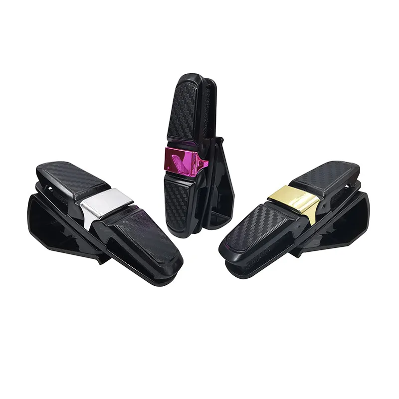 Зажим для солнцезащитных очков на козырёк автомобиля 1 шт.|Чехол очков| |