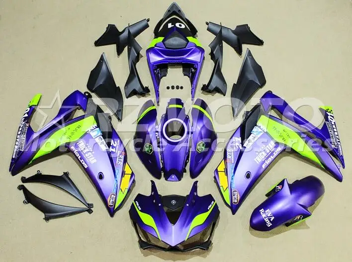 

OEM Quality New ABS Full Fairings kit for YAMAHA YZF-R3 14 15 16 YZF-R25 R3 R25 2014 2015 2016 2017 Body set Cool Purple