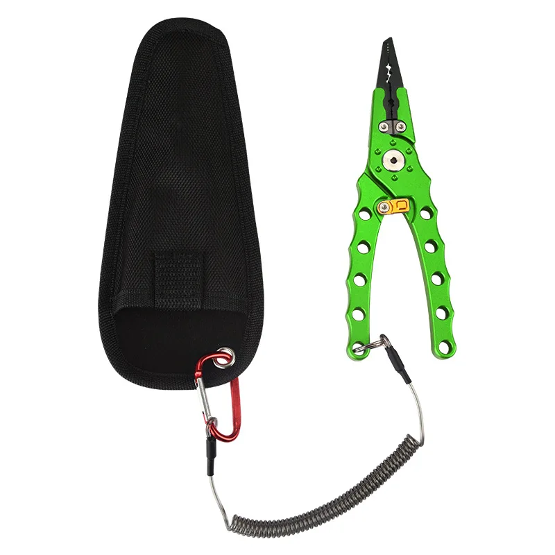 

1PCS Fishing Pliers Hook Remover Fishing Tools Line Cutter Multifunctional Knot Fishing Equipment feeder