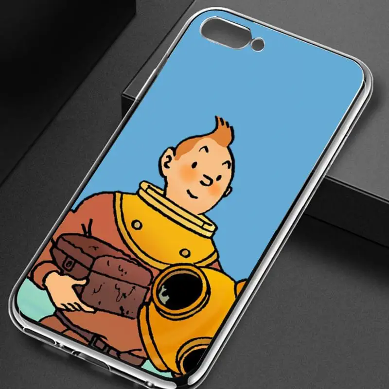 

The Adventures of Tintin Phone Case Transparent for iPhone Samsung xiaomi huawei p 11 12 6 7 8 9 20 30 40 Pro X Max XR Plus lite