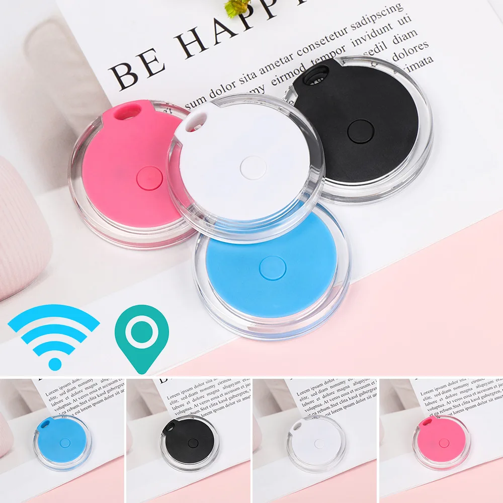 Модный смарт-тег, мини Водонепроницаемый Bluetooth GPS трекер, локатор, устройство для поиска ключа для домашних собак, кошек, ключей, кошелек, сумка для детей