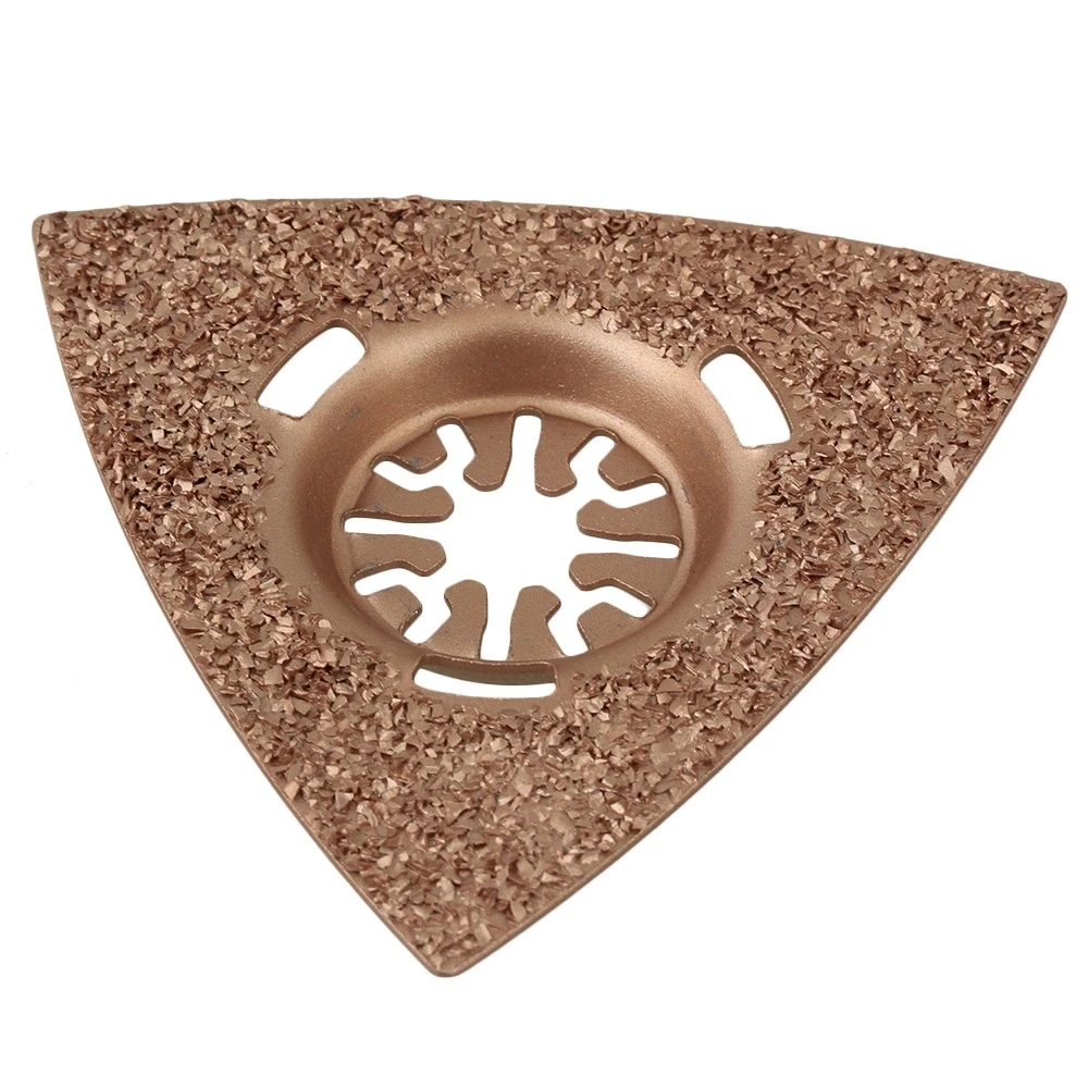 80 мм желтые универсальные Осциллирующие многофункциональные лезвия треугольный