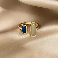 french retro style japanese light luxury ring female fashion ins tide niche design high sense index finger ring