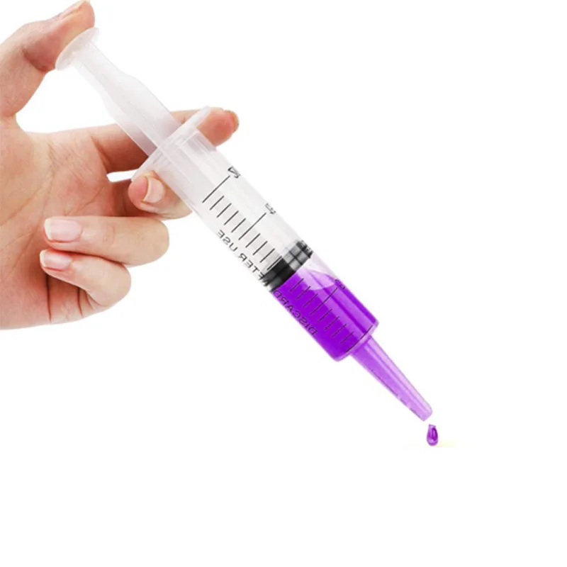 Большой пластиковый шприц для научных лабораторий 20 мл | Дом и сад