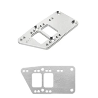 new aluminum tv bracket adapter plate car engine bracket adapter plate engine mounting adapter plate porous car replacement kit