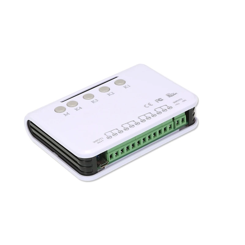 

4CH WIFI Smart Switch Module Switch Controller Gagage Door Switch умный дом релейный модуль постоянного тока 5 В