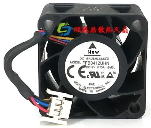

Вентилятор охлаждения сервера для Delta FFB0412UHN BM3L DC 12 В 0,75 А 40x40x28 мм