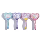 Расческа для укладки волос с рисунком милого кролика воздушная сумка расческа для волос с любовным сердцем Парикмахерская прямые вьющиеся волосы расческа для волос для женщин