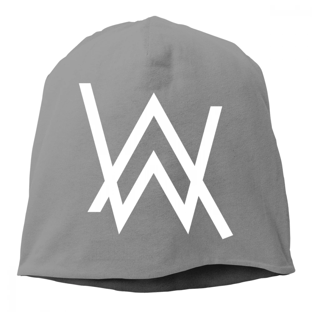 Alan Walker/вязанная хлопковая шапка с принтом Skullies унисекс мужская и женская кепка